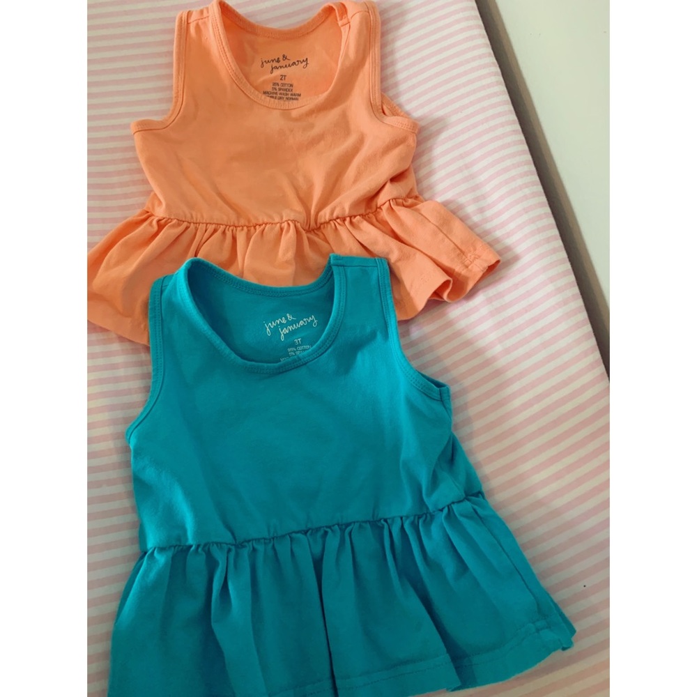 June & January Peplum Tops Bundle